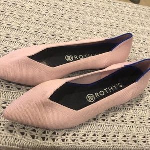 Rothy's the point petal pink